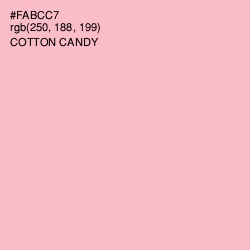 #FABCC7 - Cotton Candy Color Image
