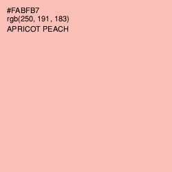 #FABFB7 - Sundown Color Image