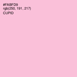 #FABFD9 - Cupid Color Image