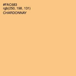 #FAC683 - Chardonnay Color Image