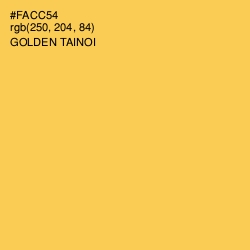 #FACC54 - Golden Tainoi Color Image