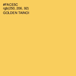 #FACE5C - Golden Tainoi Color Image