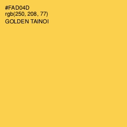 #FAD04D - Golden Tainoi Color Image