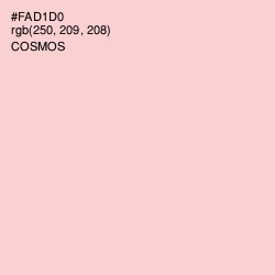 #FAD1D0 - Cosmos Color Image