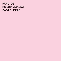 #FAD1DE - Pastel Pink Color Image