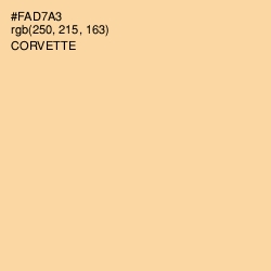 #FAD7A3 - Corvette Color Image