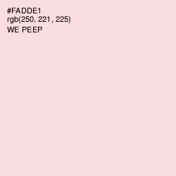 #FADDE1 - We Peep Color Image