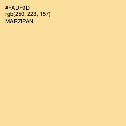 #FADF9D - Marzipan Color Image