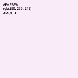 #FAEBF8 - Amour Color Image