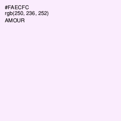 #FAECFC - Amour Color Image