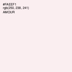 #FAEEF1 - Amour Color Image