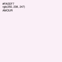 #FAEEF7 - Amour Color Image