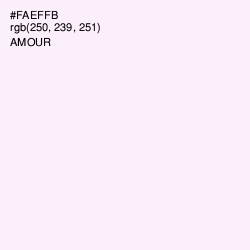 #FAEFFB - Amour Color Image