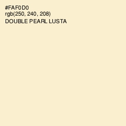 #FAF0D0 - Double Pearl Lusta Color Image