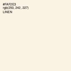 #FAF2E3 - Linen Color Image