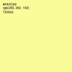 #FAFC99 - Texas Color Image