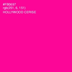 #FB0697 - Hollywood Cerise Color Image