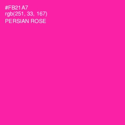 #FB21A7 - Persian Rose Color Image