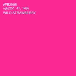 #FB2995 - Wild Strawberry Color Image