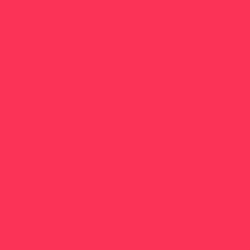 #FB3457 - Radical Red Color Image