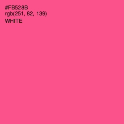 #FB528B - French Rose Color Image