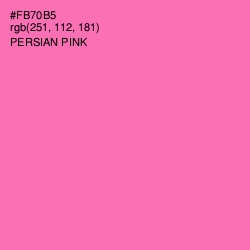 #FB70B5 - Persian Pink Color Image