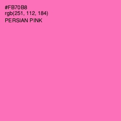 #FB70B8 - Persian Pink Color Image