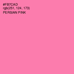 #FB7CAD - Persian Pink Color Image