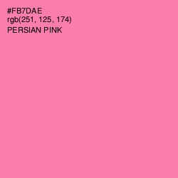 #FB7DAE - Persian Pink Color Image