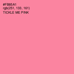 #FB85A1 - Tickle Me Pink Color Image