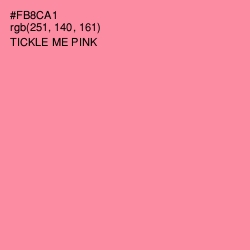 #FB8CA1 - Tickle Me Pink Color Image