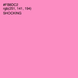 #FB8DC2 - Shocking Color Image