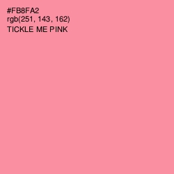 #FB8FA2 - Tickle Me Pink Color Image