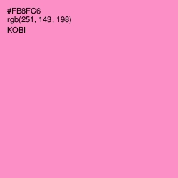 #FB8FC6 - Kobi Color Image