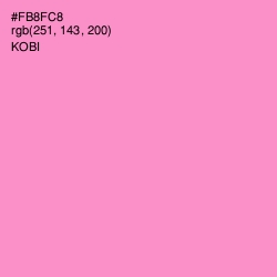 #FB8FC8 - Kobi Color Image