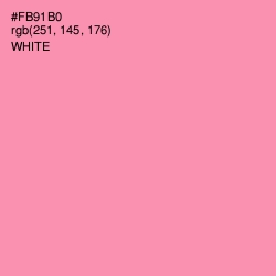 #FB91B0 - Pink Salmon Color Image