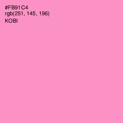 #FB91C4 - Kobi Color Image