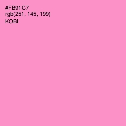 #FB91C7 - Kobi Color Image