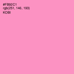 #FB92C1 - Kobi Color Image