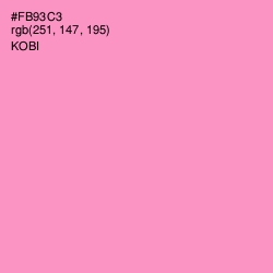 #FB93C3 - Kobi Color Image