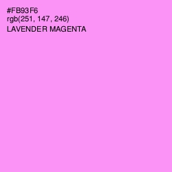#FB93F6 - Lavender Magenta Color Image