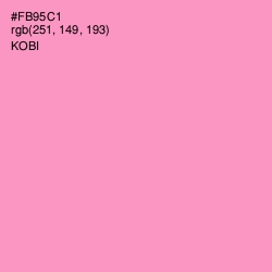 #FB95C1 - Kobi Color Image