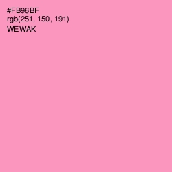 #FB96BF - Wewak Color Image