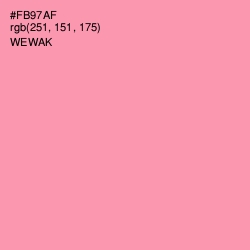 #FB97AF - Wewak Color Image