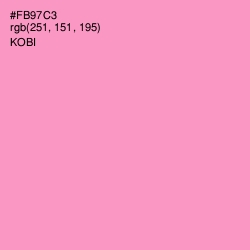 #FB97C3 - Kobi Color Image