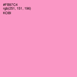 #FB97C4 - Kobi Color Image