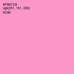 #FB97C8 - Kobi Color Image