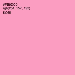 #FB9DC0 - Kobi Color Image