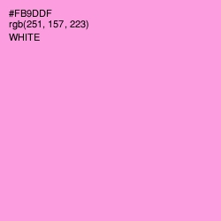 #FB9DDF - Light Orchid Color Image