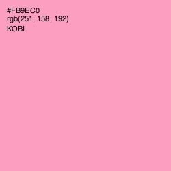 #FB9EC0 - Kobi Color Image